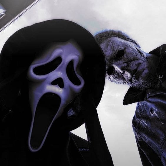 Ghostface (Scream) e Michael Myers (Halloween)