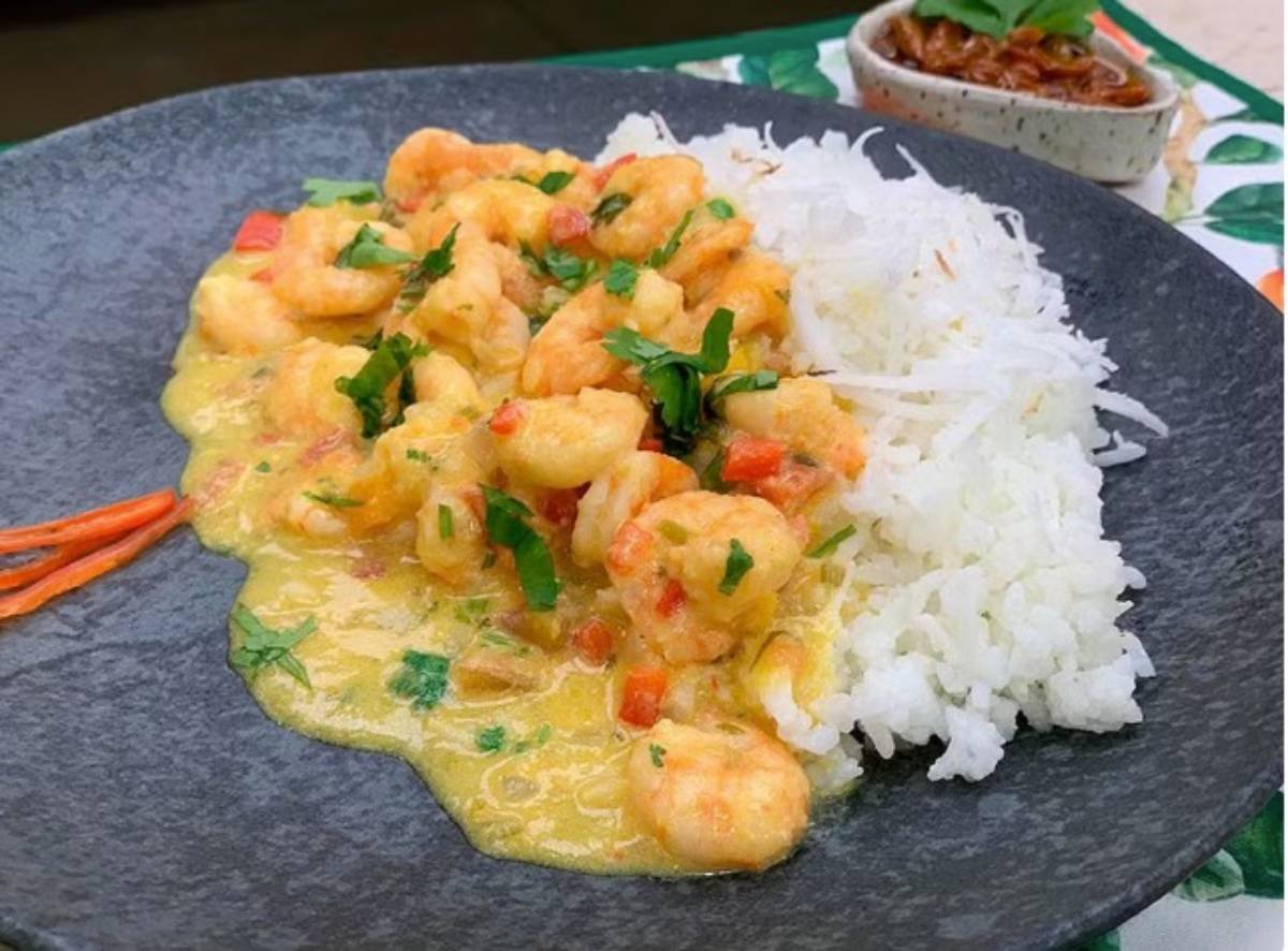 Receita De Moqueca De Camar O Arroz De Coco Do Chef Bruno Soares No