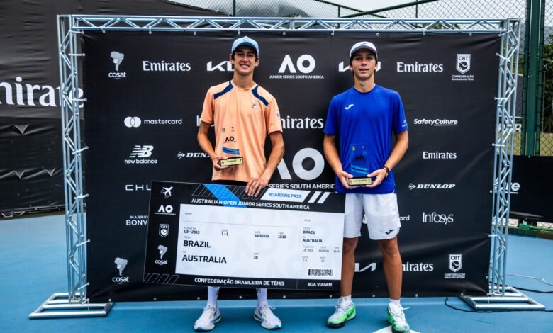 Fotos: Premiação do masculino, do feminino, Nauhany Silva, Dietrich e Leo Storck (Crédito: Peter Wrede/COSAT) - Mais Fotos no https://www.flickr.com/photos/cbtenis/