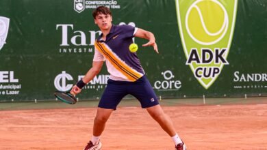 Fotos: De branco com short azul claro, Livas Damazio, de branco e azul, Vicente Freda, de verde escuro, Cotrim / Crédito: Thiago Parmalat