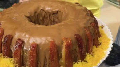 Bolo de Passas de Caju